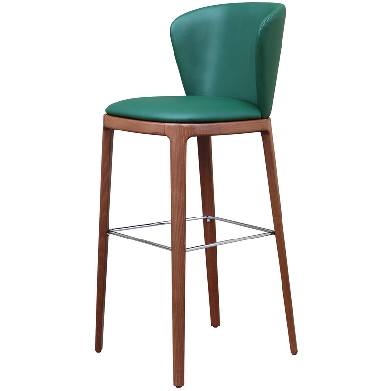 Busetto S035MS <p>Modern barstool with solid beech or ash wood legs 1