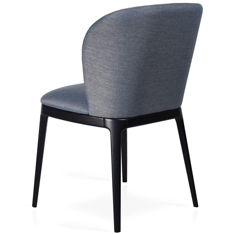 Busetto S035Q Modern chair with solid beech or ash wood legs 3