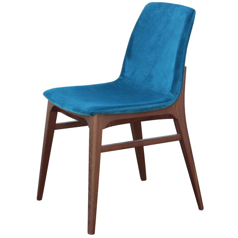 Busetto S061R Modern chair with solid beech or  ash legs 1