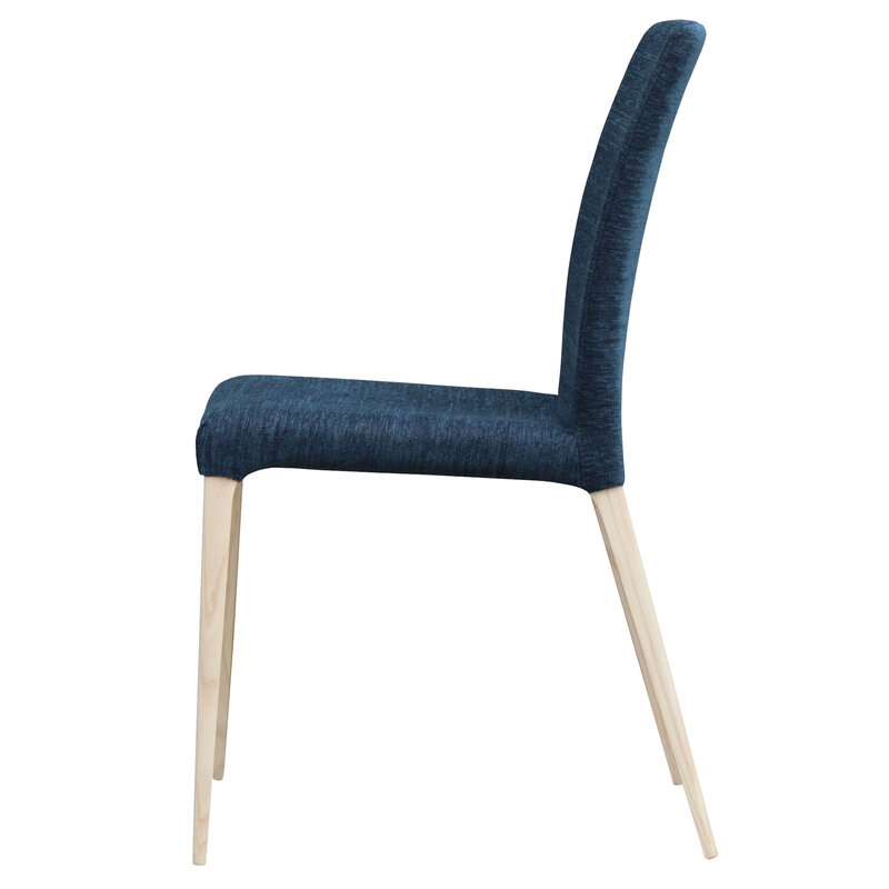 Busetto S048 Modern chair with solid beech or ash wood legs 2
