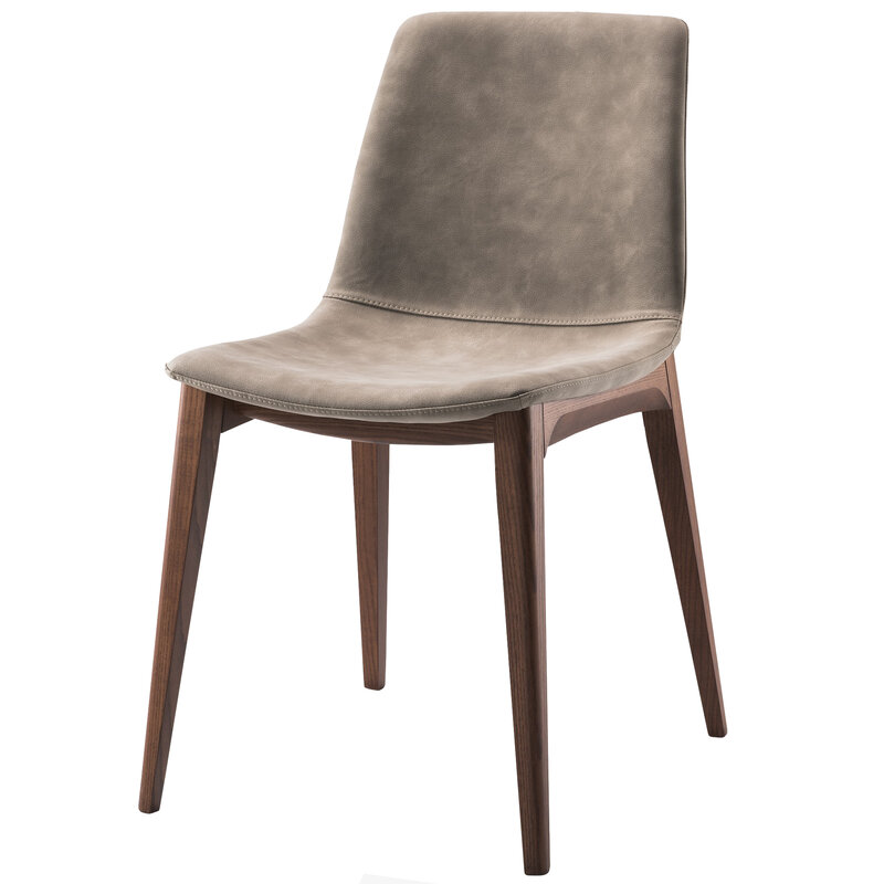 Busetto S062 Modern chair with solid beech or  ash legs 1