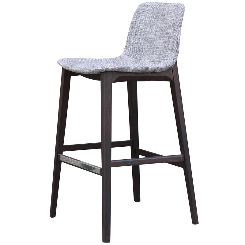Busetto S062S Modern barstool in beech or ash solid wood 1