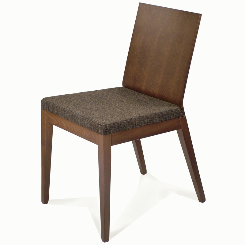 Busetto S098Q Contemporary chair made in solid ash wood, available in a choice of finishes 1