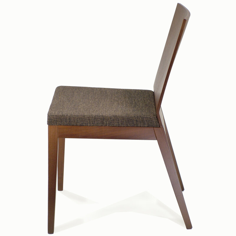 Busetto S098Q Contemporary chair made in solid ash wood, available in a choice of finishes 2