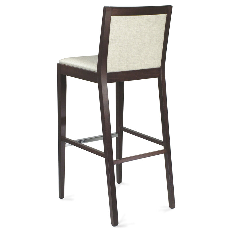 Busetto S103S Modern barstool made in solid beech or ash wood, available in a choice of finishes 2