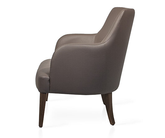 Busetto P024QH Modern armchair made in solid beech wood, available in a choice of finishes 2