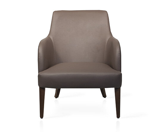Busetto P024QH Modern armchair made in solid beech wood, available in a choice of finishes 3