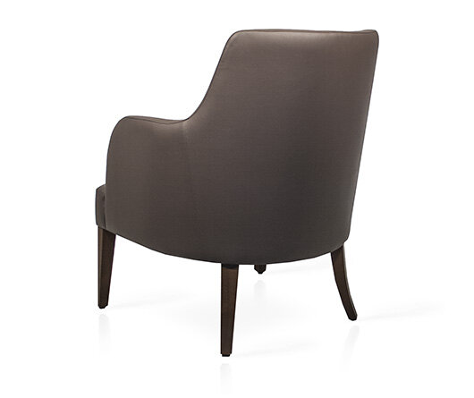 Busetto P024QH Modern armchair made in solid beech wood, available in a choice of finishes 4