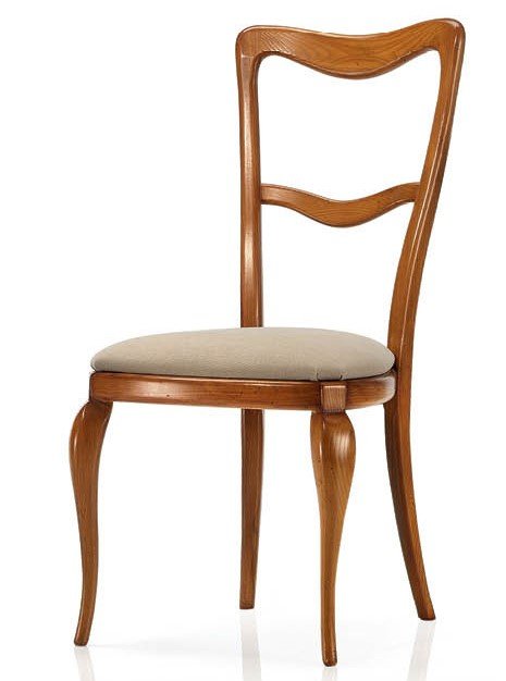 Busetto S752 Classical chair  with armrest in solid beech wood, available in a choice of finishes 1