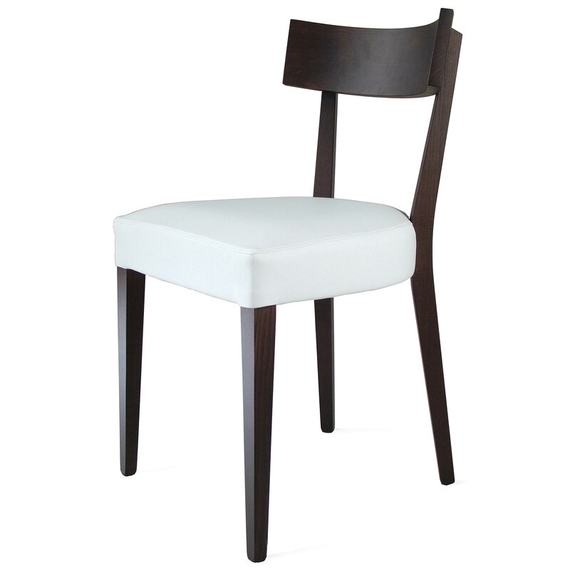 Busetto S087 Contemporary chair in beech or ash solid wood, available in a choice of finishes 1