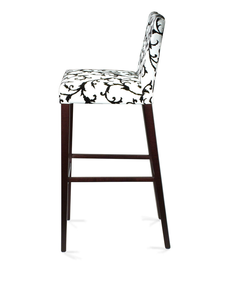 Busetto S205S Modern barstool made in solid beech or ash wood, available in a choice of finishes 2
