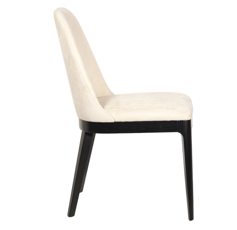 Busetto S030 Modern chair with solid beech or ash wood legs 2