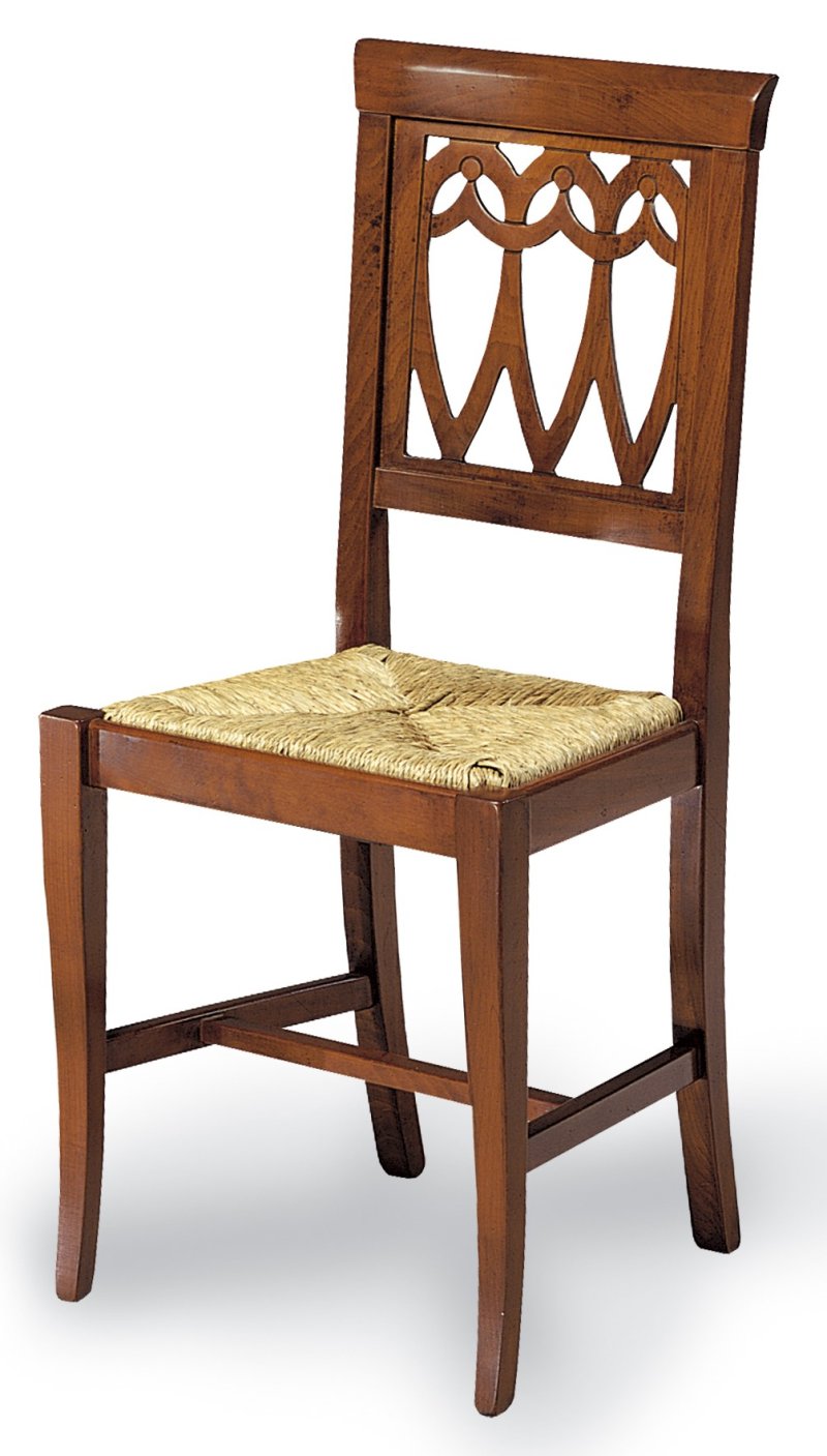 Busetto S979 Country style chair made in solid beech  wood, available in a choice of finishes 1
